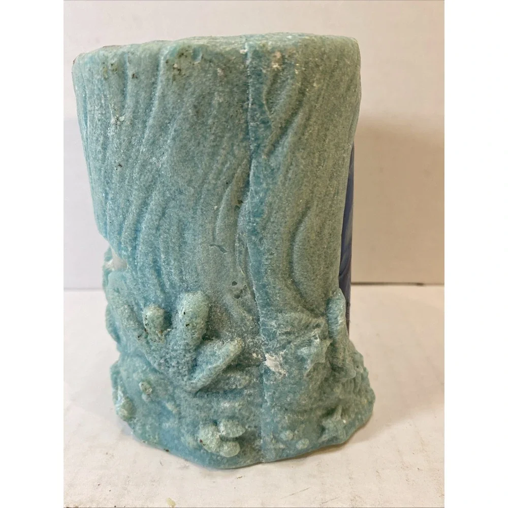 Ocean Dolphin Glowing Art Wax Candle Lassen Collection‎ Lava Enterprise 2000 New